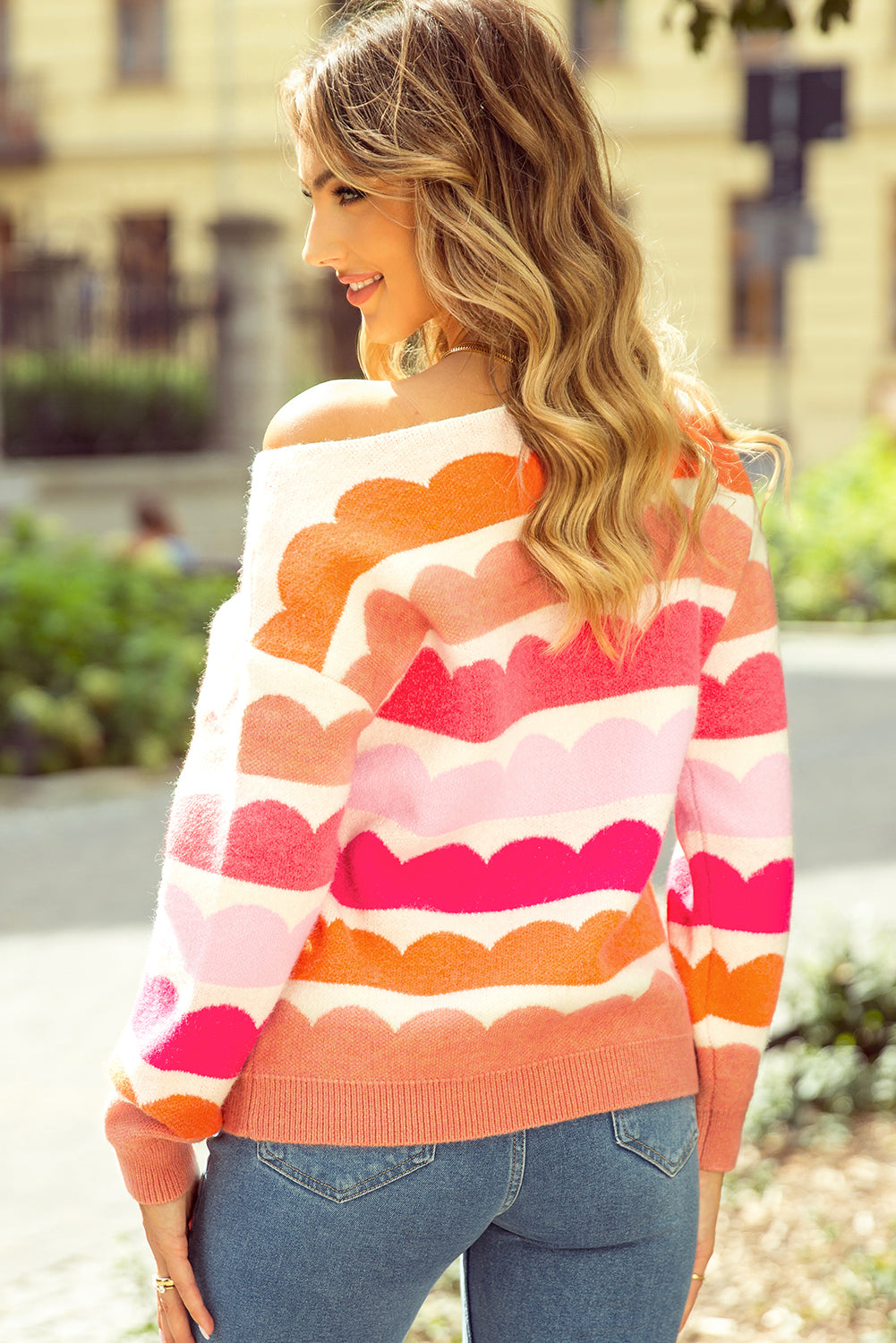 Rose Red Sweater