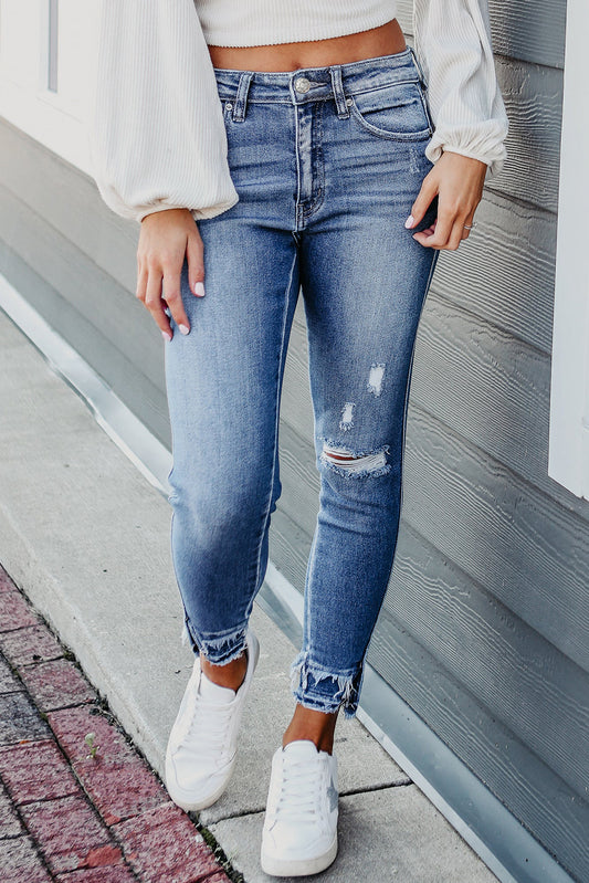 Light Blue Skinny Jeans