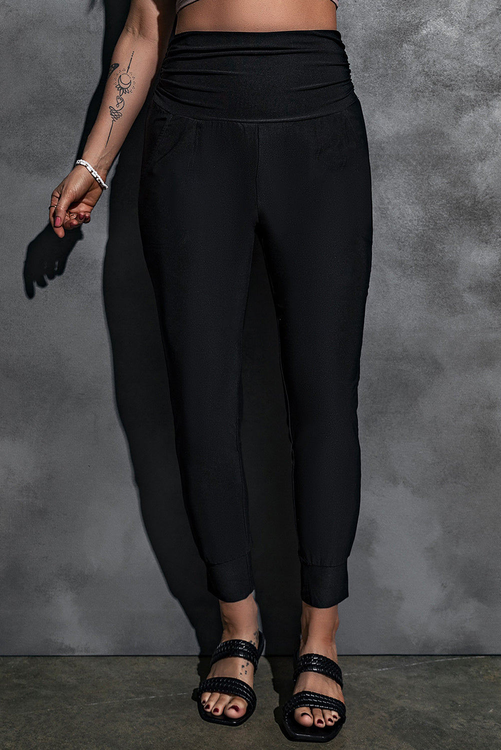 Black High Waist Leggings